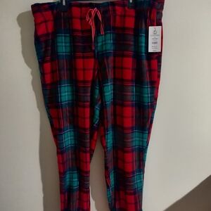 Plaid Women's Bottoms - Red and Green